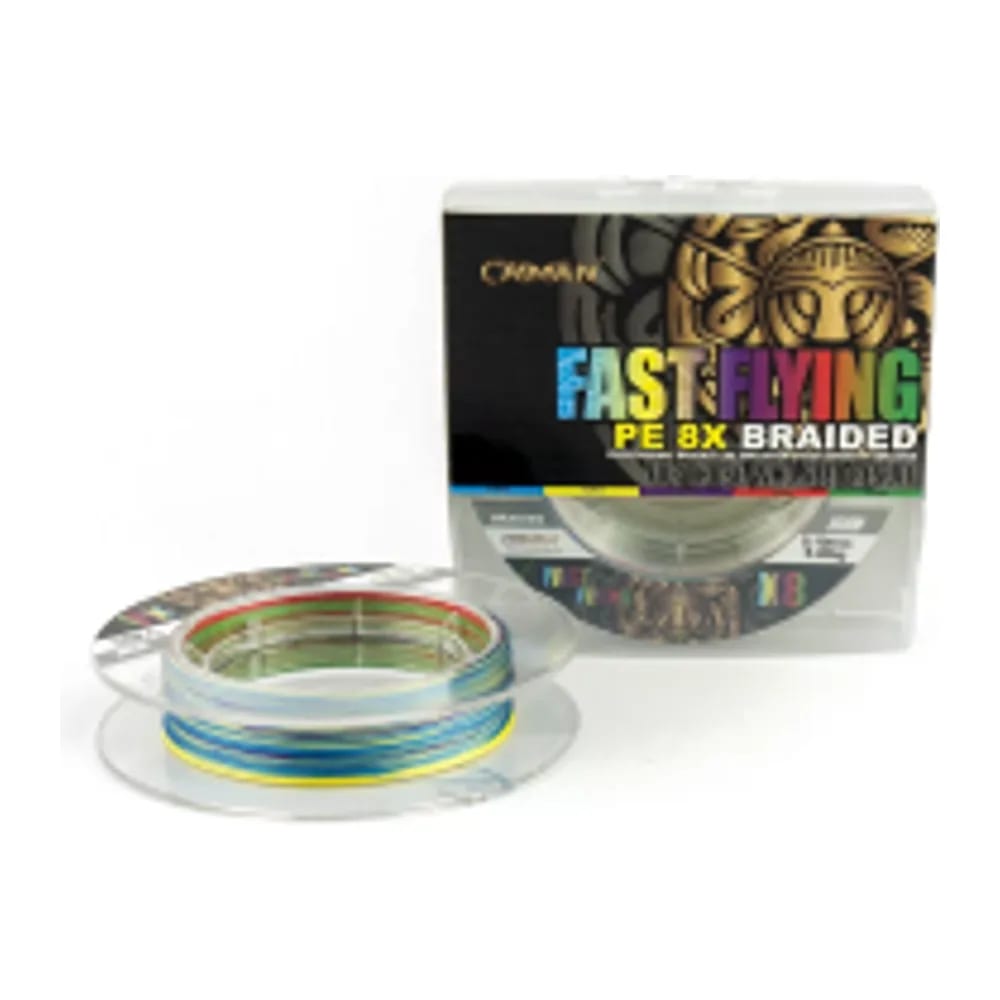 ШНУР CAIMAN FAST FLYING 8PE 0,10 ММ 150 М MULTICOLOR 225510 — улучшенное фото