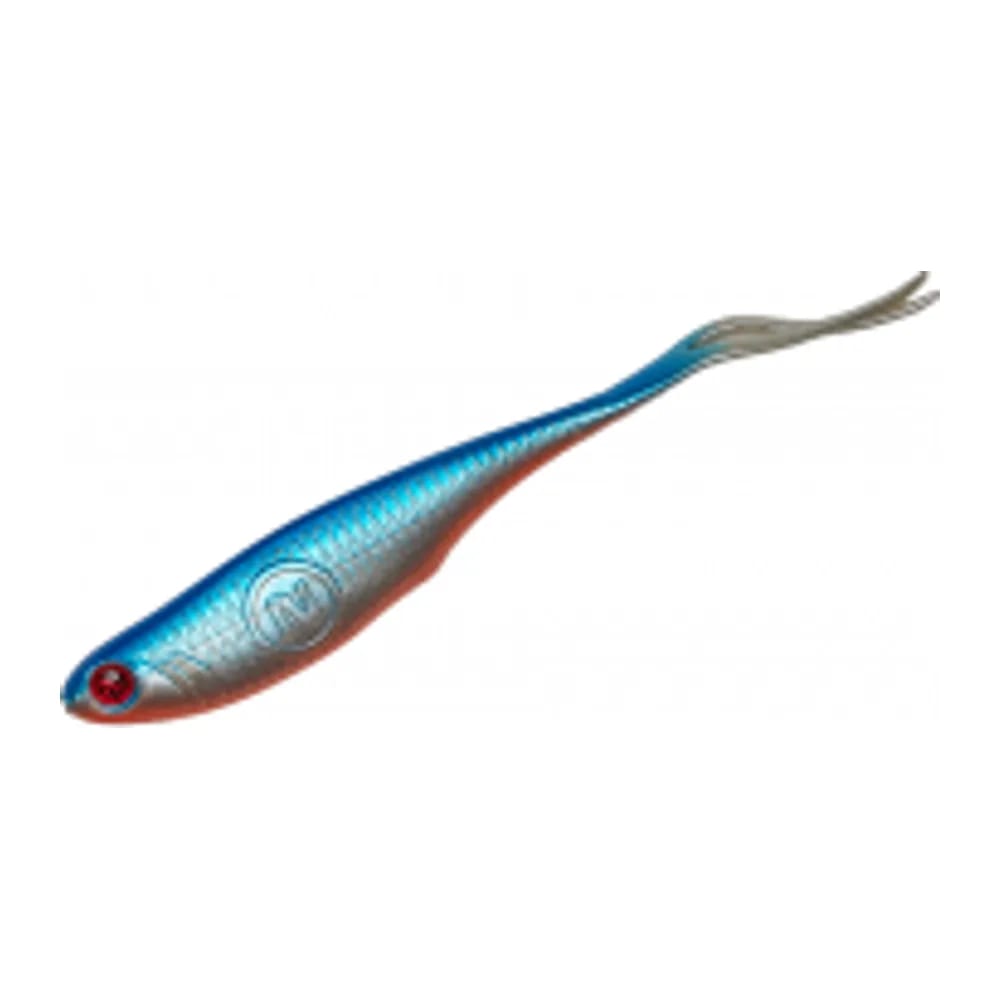 МЯГКИЕ ПРИМАНКИ NARVAL FISHING MAXLUG MINI 08CM #001-BLUE BACK SHINER — улучшенное фото