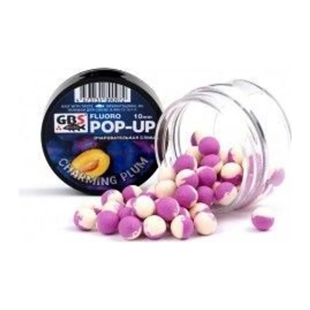 БОЙЛЫ POP-UP GBS CHARMING PLUM (ЧАРУЮЩАЯ СЛИВА) (55 Г, 12 ММ, БАНКА) — улучшенное фото