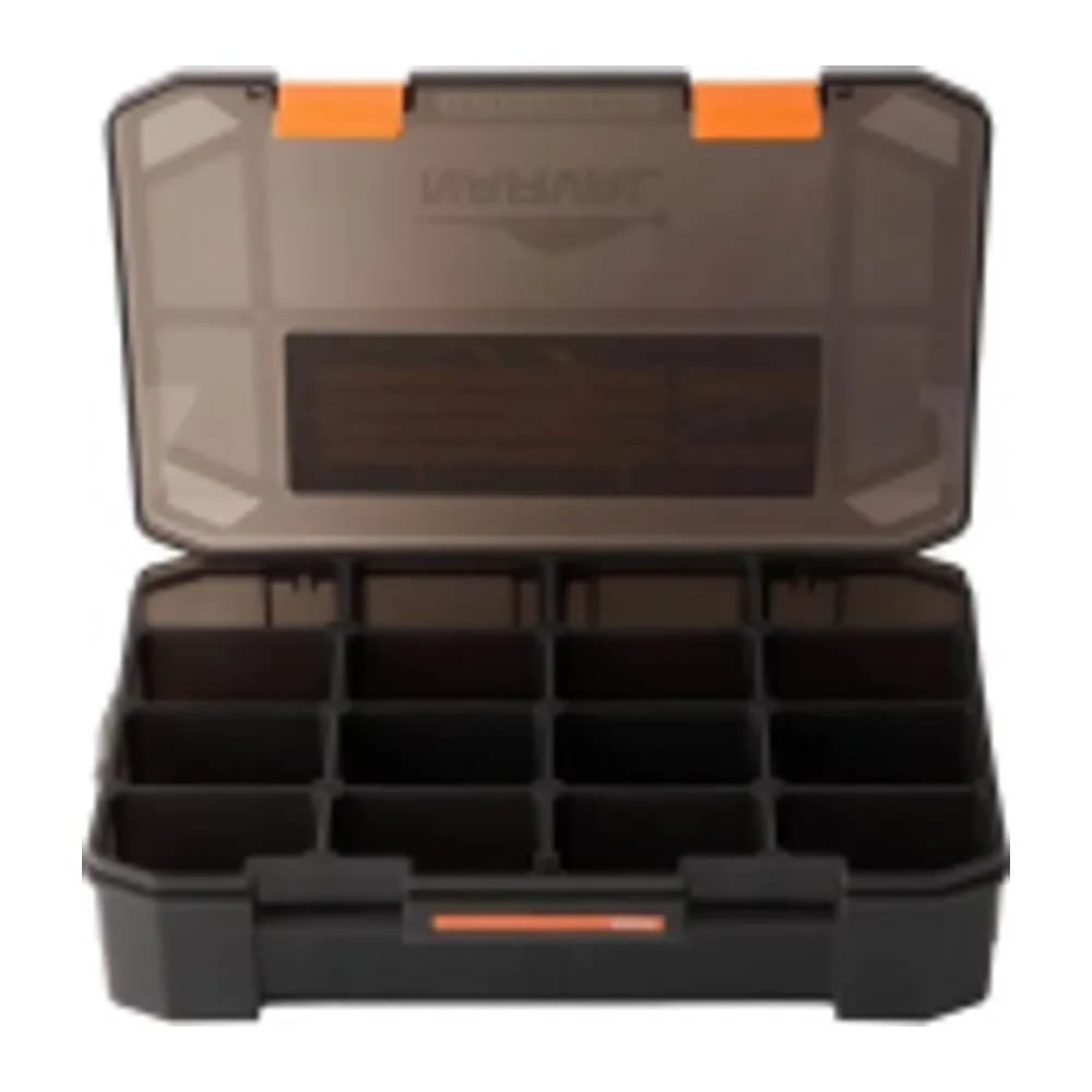 КОРОБКА ДЛЯ СНАСТЕЙ NARVAL FISHING MULTI CASE 35X23X8CM #BLACK & ORANGE — улучшенное фото