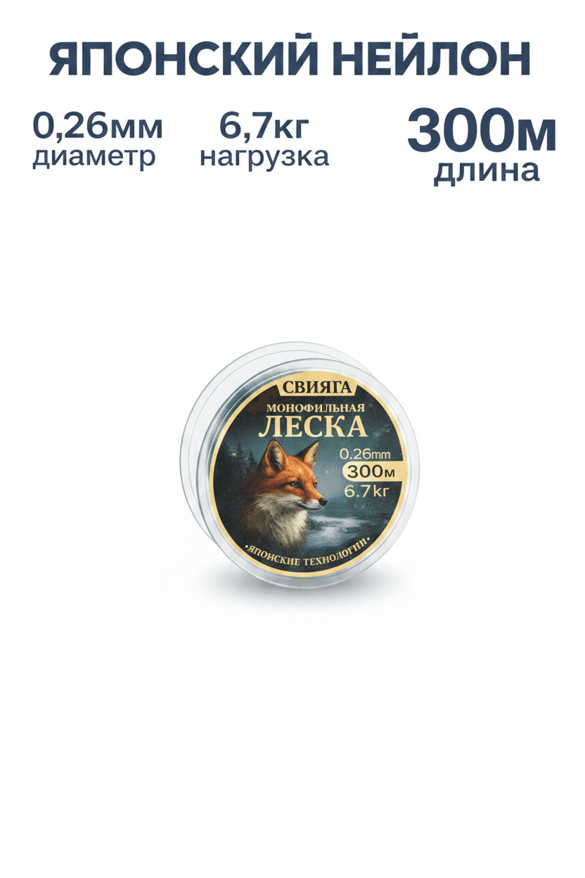 Леска рыболовная CARP 0.26 — улучшенное фото