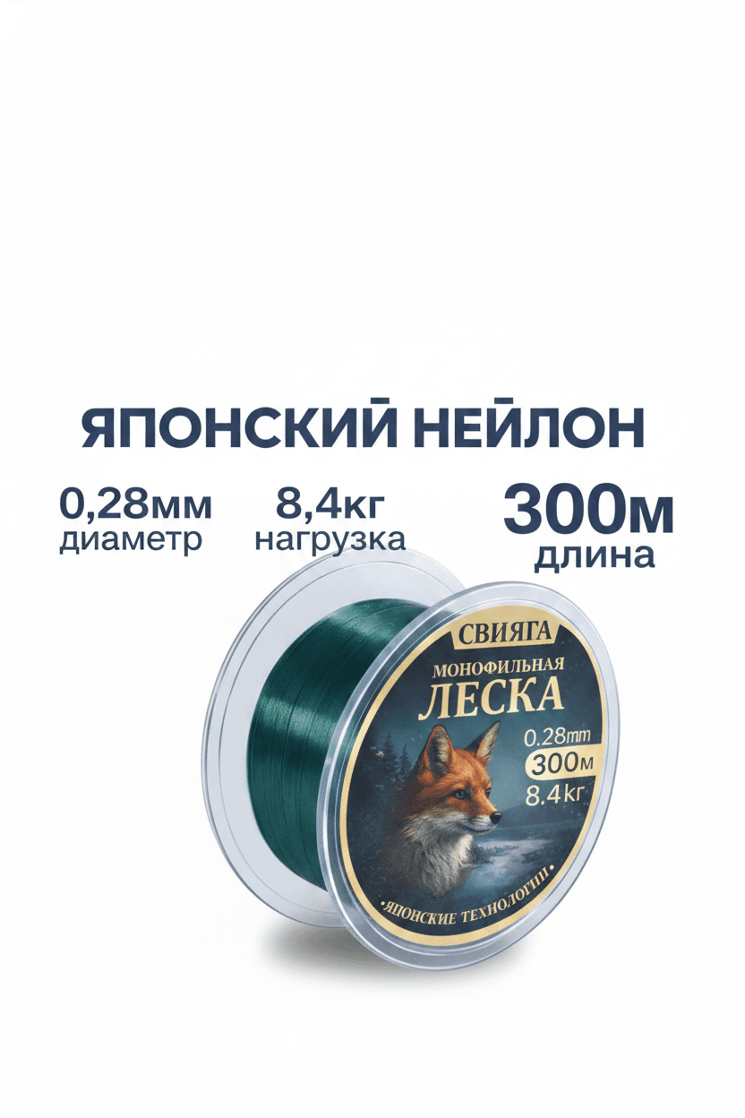 Леска рыболовная CARP 0.28 — улучшенное фото