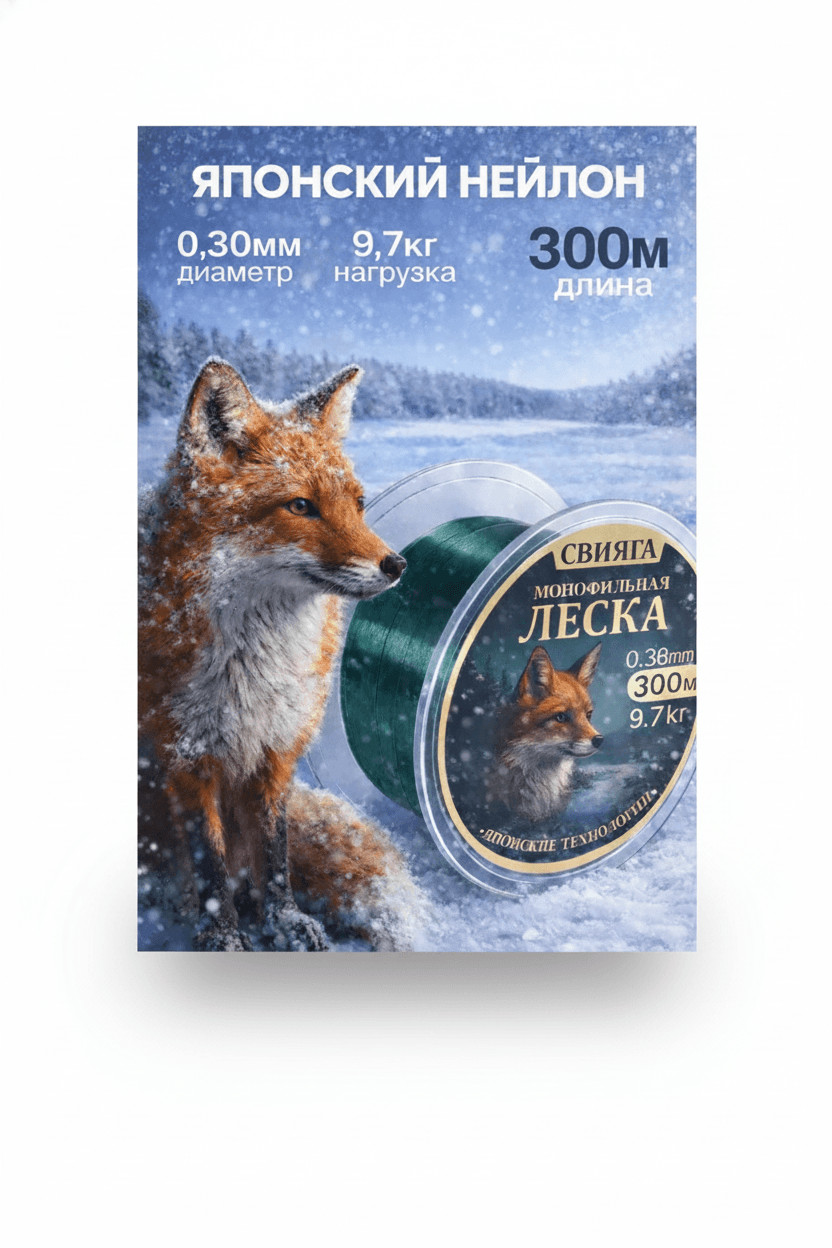 Леска рыболовная CARP 0.30 — улучшенное фото