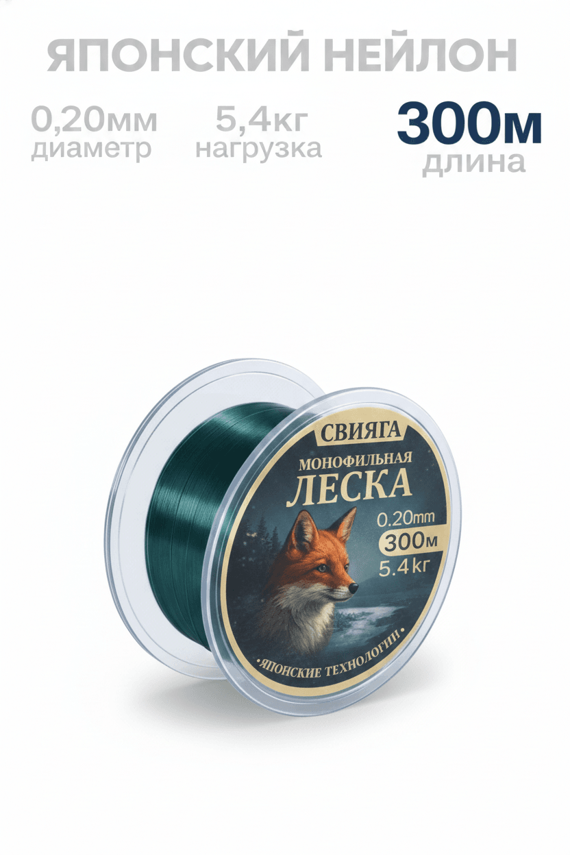 Леска рыболовная CARP 0.20 — улучшенное фото