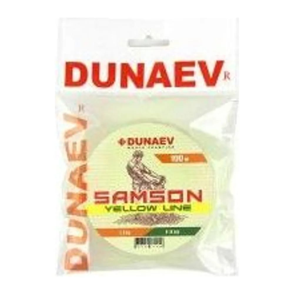 ЛЕСКА DUNAEV SAMSON YELLOW 0.26ММ 100М — улучшенное фото