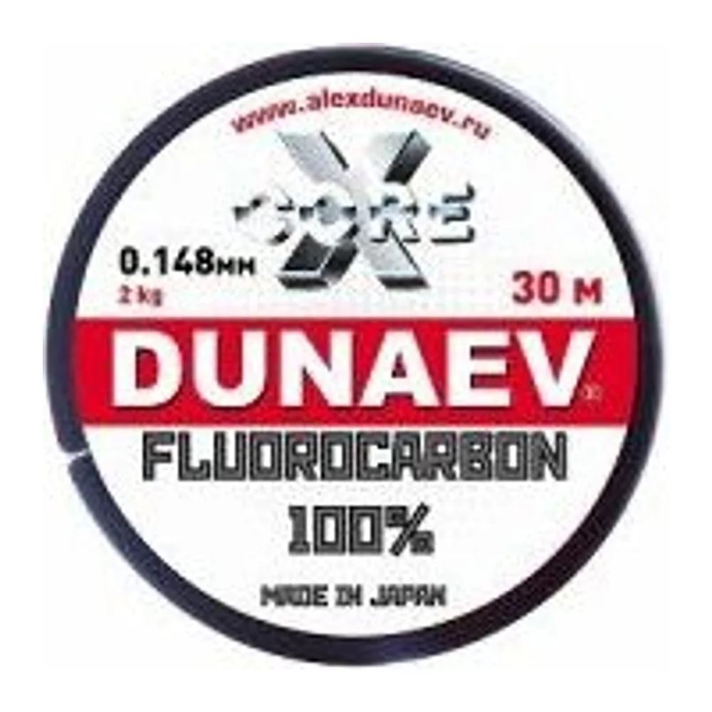 ЛЕСКА DUNAEV FLUOROCARBON 0.148ММ 30М — улучшенное фото